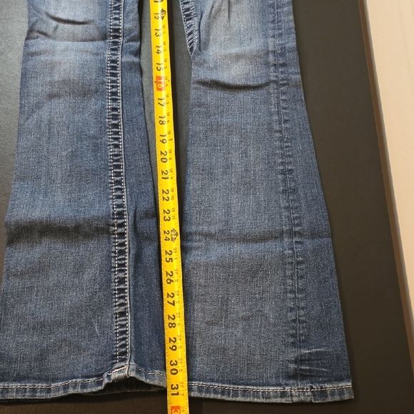 Miss Me Blue Jeans with Embellished Pockets - Picture 9 of 12